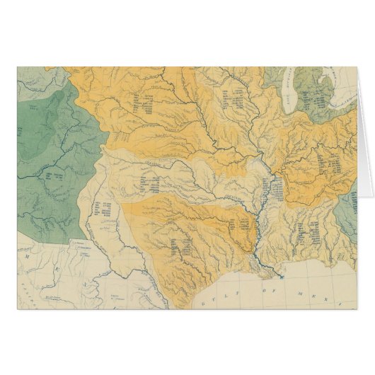 River Systems in the US Cards (Front Horizontal)
