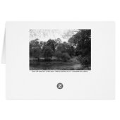 River Taff at Bute Park, Cardiff - BW (Back Horizontal)