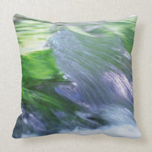 River Throw Pillow