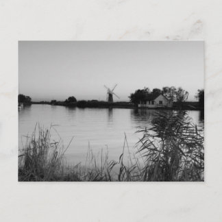"River Thurne" black and white postcards