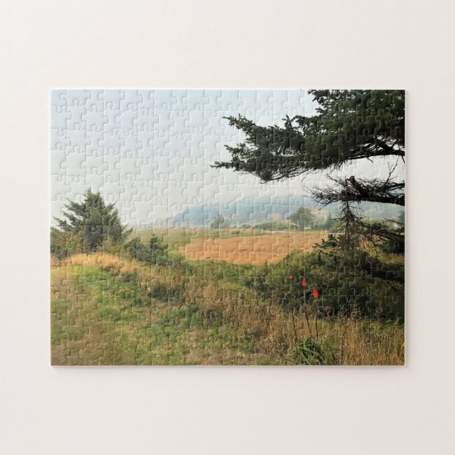 River Trail at Cape Blanco, Oregon Coast Jigsaw Puzzle (Horizontal)