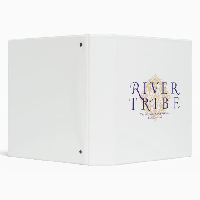 River Tribe Notebook Binder (Background)