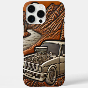 River Valley Adventure with Muscle Car iPhone 16 Pro Max Case