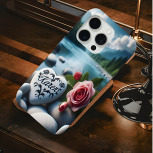 River Valley Heart iPhone 15 Pro Case