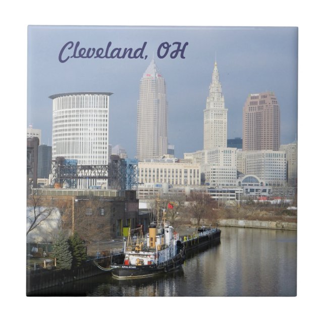 River View, Cleveland OH Tile (Front)