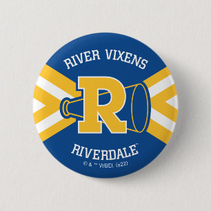 River Vixens Cheer Uniform Button