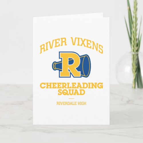 River Vixens Cheerleading Squad Card