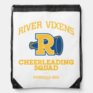 River Vixens Cheerleading Squad Drawstring Bag