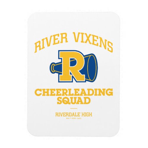 River Vixens Cheerleading Squad Magnet