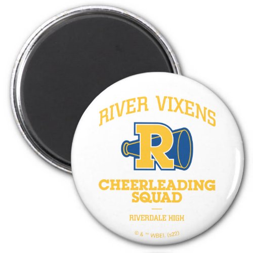 River Vixens Cheerleading Squad Magnet