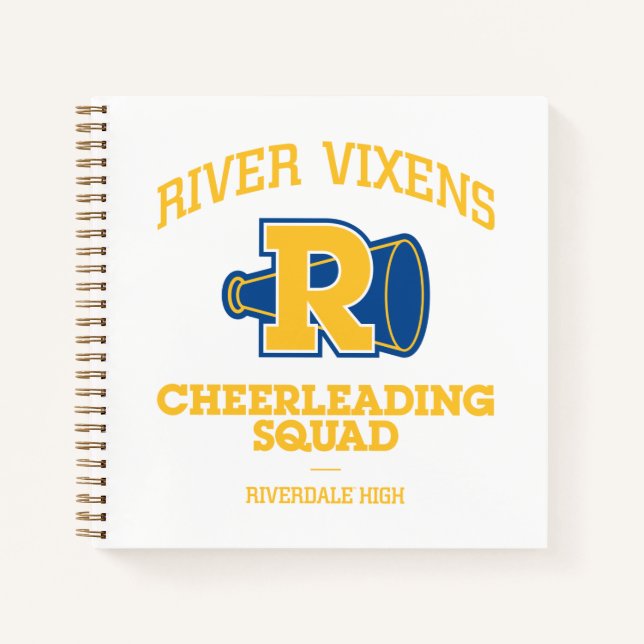 River Vixens Cheerleading Squad Notebook (Front)