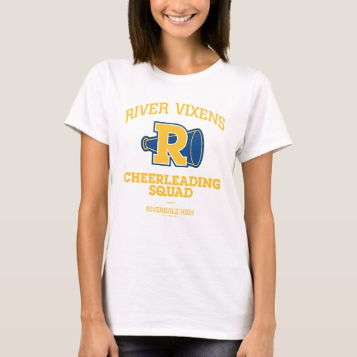 River Vixens Cheerleading Squad T_Shirt