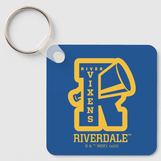 River Vixens Letterman Keychain (Front)