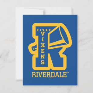 River Vixens Letterman Note Card