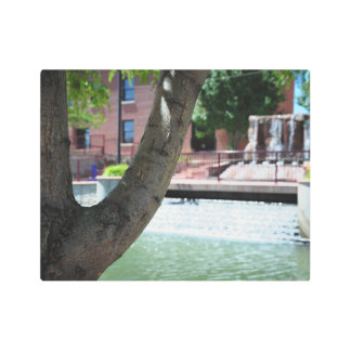 River Walk Metal Print
