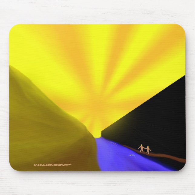 River Walk Mousepad (Front)