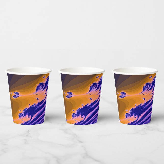 RIVER WATER PAPER CUPS (Multi)
