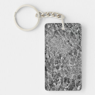 River Water Ripples Keychain