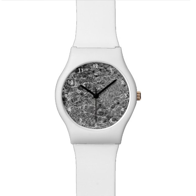 River Water Ripples Wristwatch (Close Up)