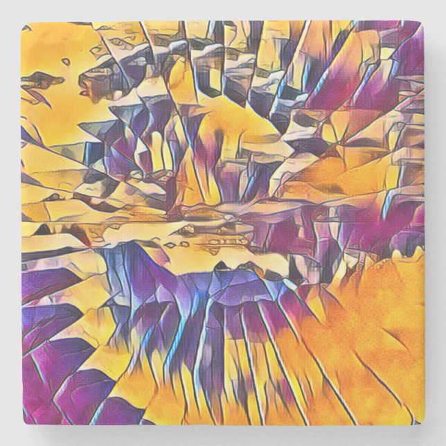 RIVER WATER STONE COASTER (Front)