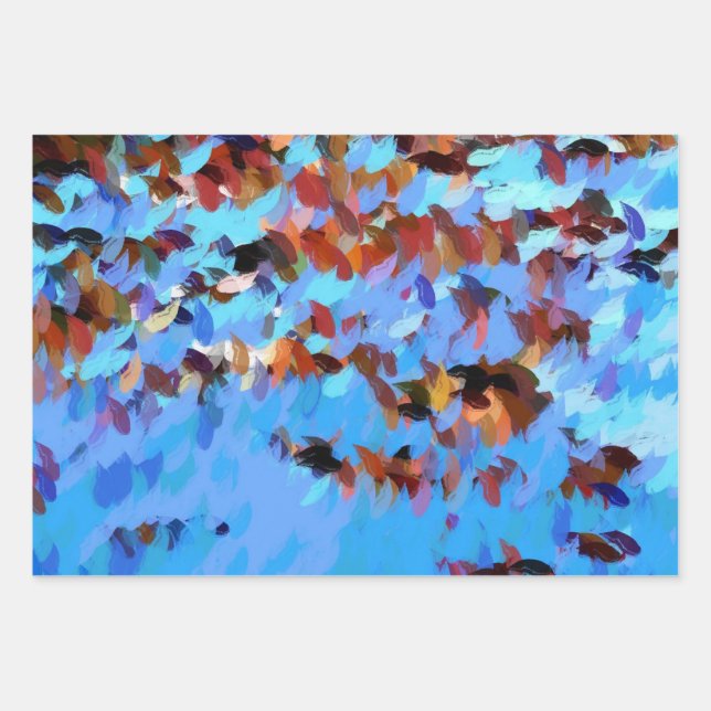 RIVER WATER   WRAPPING PAPER SHEETS (Front)