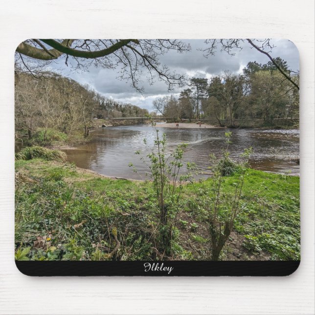 River Wharfe Mouse Pad (Front)