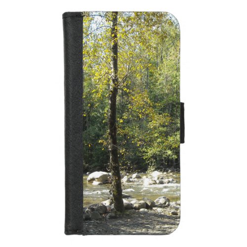 River with Trees iPhone 87 Wallet Case