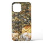 River-Worn Pebbles Brown and Grey Natural Abstract iPhone 12 Case