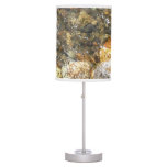 River-Worn Pebbles Brown and Grey Natural Abstract Table Lamp