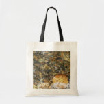 River-Worn Pebbles Brown and Grey Natural Abstract Tote Bag