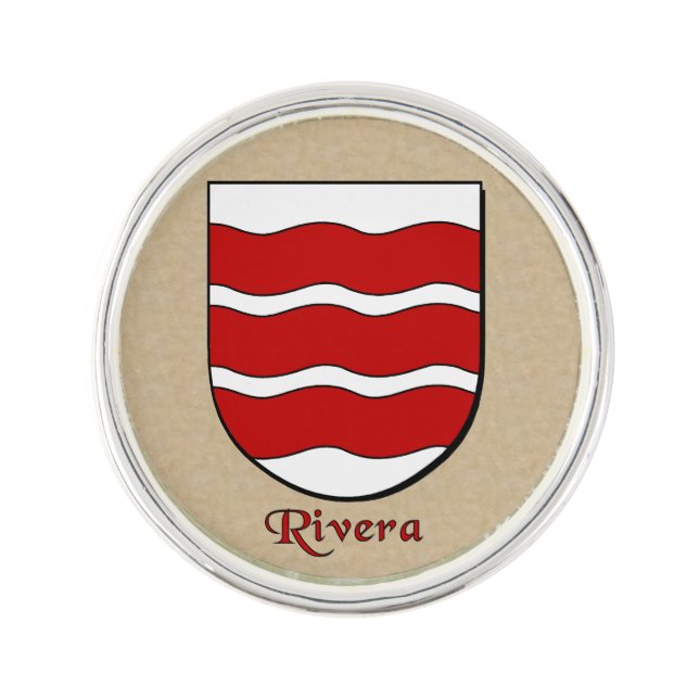 Rivera Historical Shield Pin (Front)