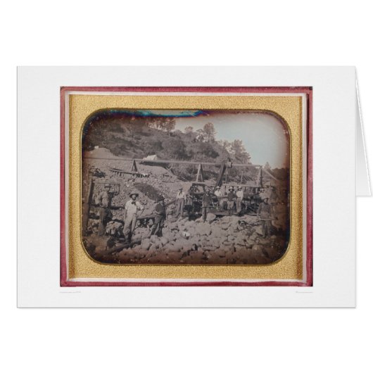 Riverbed mining scene...  (40069) cards (Front Horizontal)