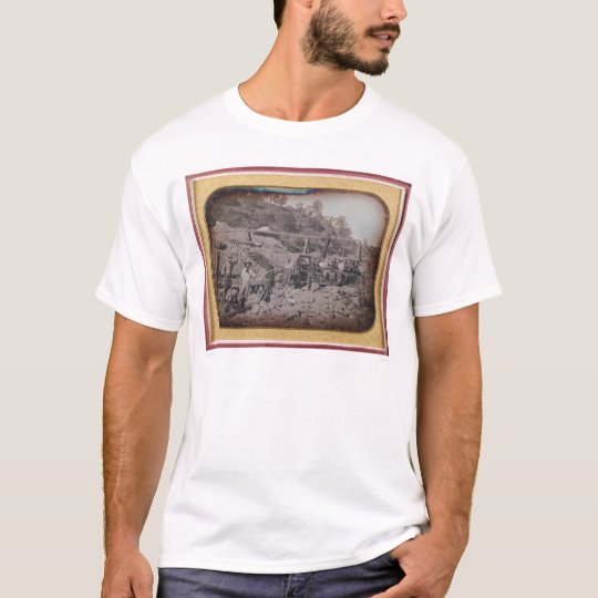 Riverbed mining scene... (40069) T-Shirt