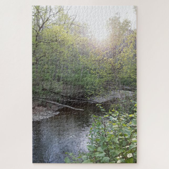 Riverbend Park Walking Trail- Marion, VA Jigsaw Puzzle (Vertical)