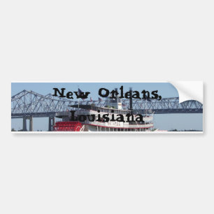 Riverboat in New Orleans Bumper Sticker