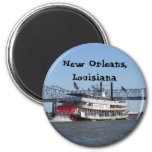 Riverboat In New Orleans Magnet at Zazzle