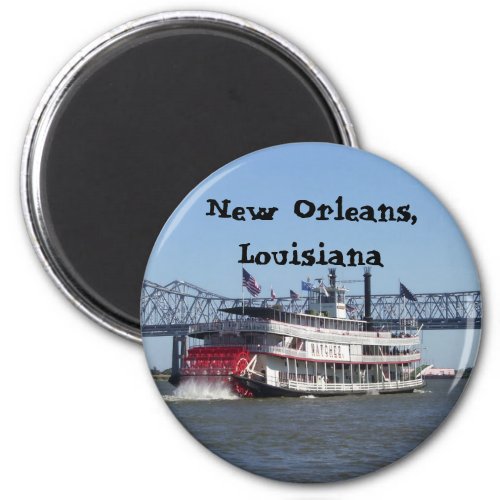 Riverboat in New Orleans Magnet