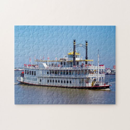Riverboat New Orleans Louisiana Jigsaw Puzzle