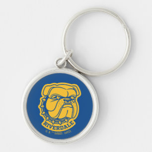 Riverdale Bulldog Head Keychain