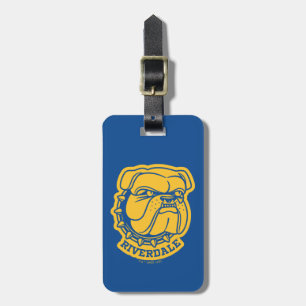 Riverdale Bulldog Head Luggage Tag