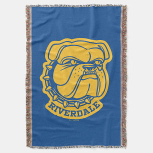Riverdale Bulldog Head Throw Blanket