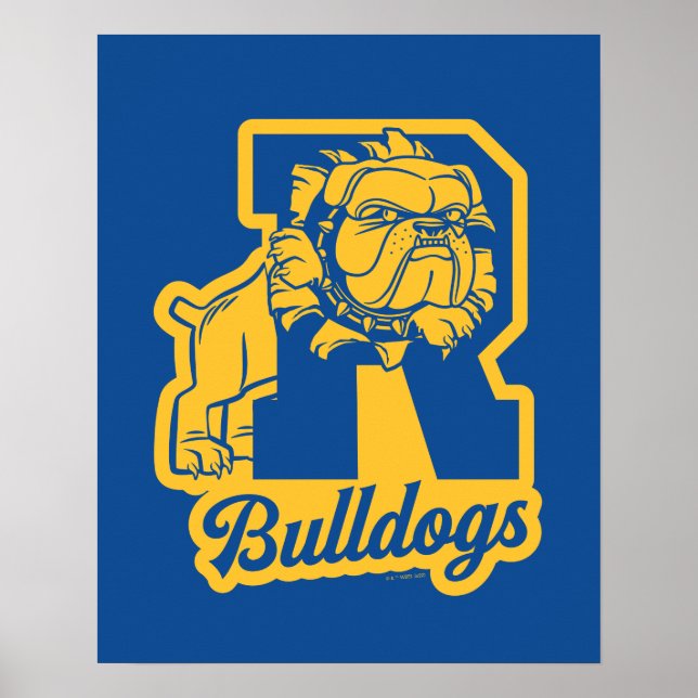 Riverdale Bulldogs Letterman Poster (Front)