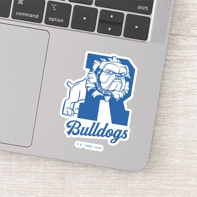 Riverdale Bulldogs Letterman Sticker (Detail)
