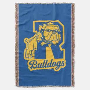 Riverdale Bulldogs Letterman Throw Blanket