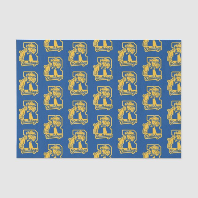 Riverdale Bulldogs Letterman Tissue Paper (Front)