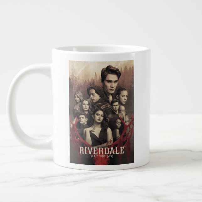 Riverdale Deer Skull Poster Giant Coffee Mug (Left)