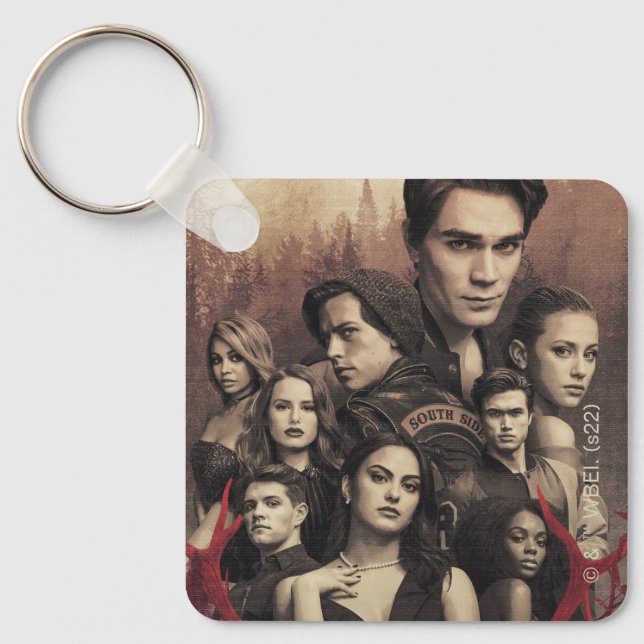 Riverdale Deer Skull Poster Keychain (Front)