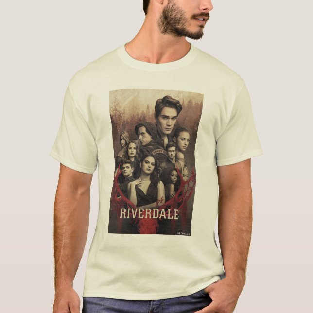Riverdale Deer Skull Poster T-Shirt (Front)