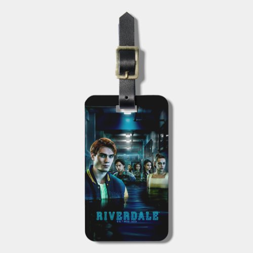 Riverdale Flooded Hallway Poster Luggage Tag