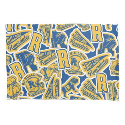 Riverdale Football and Cheer Pattern Pillow Case